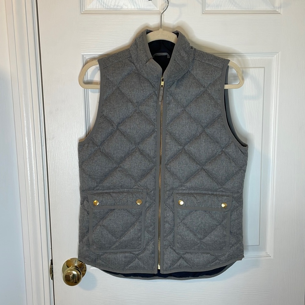 J.Crew puffer vest size extra small